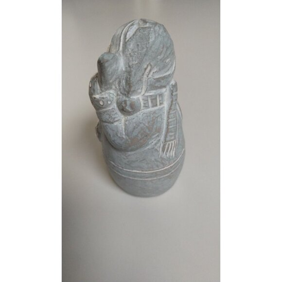 Vintage Isabel Bloom Snowman  Sculpture Signed and Dated 2000 - Picture 3 of 16